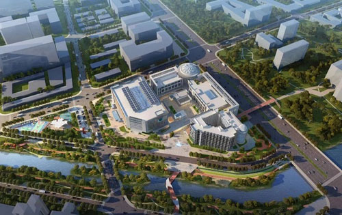 南中轴国际文化科技园实拍图1